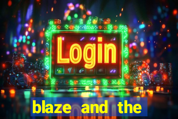 blaze and the monster machines logo font